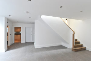 Upper Ground Floor Hallway - with porcelain floor